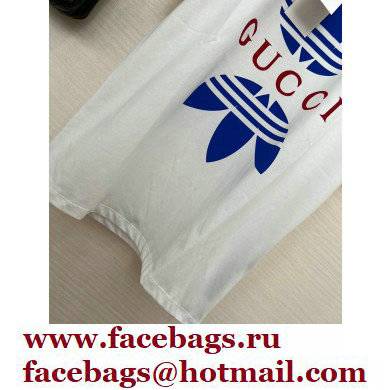 adidas x Gucci cotton jersey T-shirt white 2022