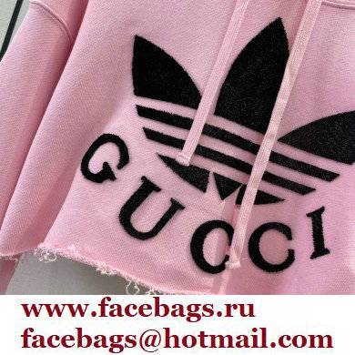 adidas x Gucci sweatshirt pink 2022