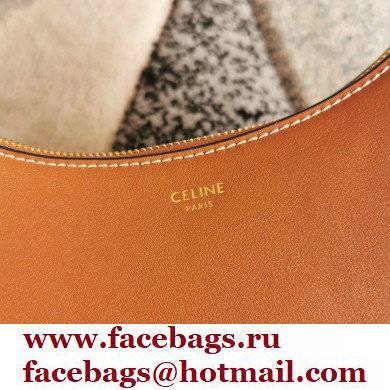 celine Medium Ava Strap Bag in Smooth Calfskin tan