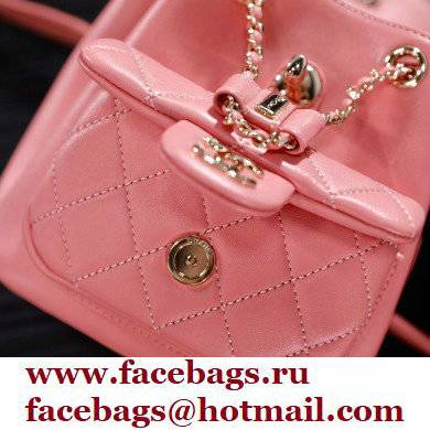 chanel mini sheepskin duma backpack pink AS2908 - Click Image to Close