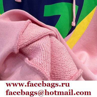 gucci Interlocking G heart sweatshirt pink/blue 2022