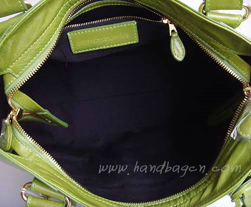 Balenciaga 084332B Green Medium City Bag with 38CM - Click Image to Close
