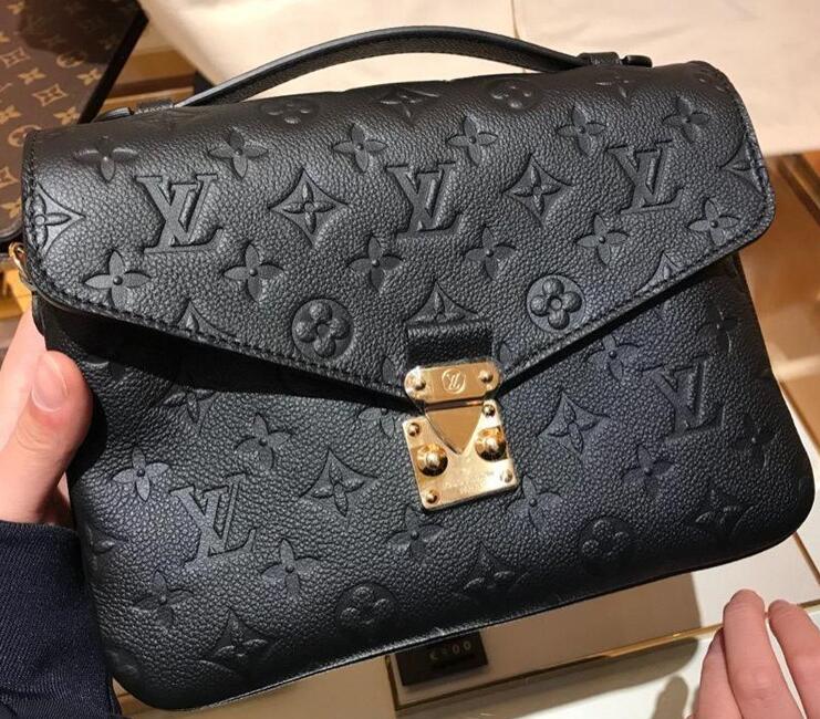 Louis Vuitton Monogram Empreinte Leather POCHETTE METIS M41487 ...