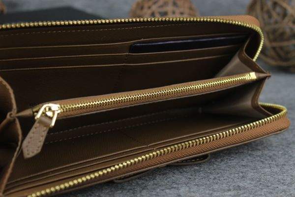 2013 Prada Bowknot Saffiano Leather Wallet 1382 apricot