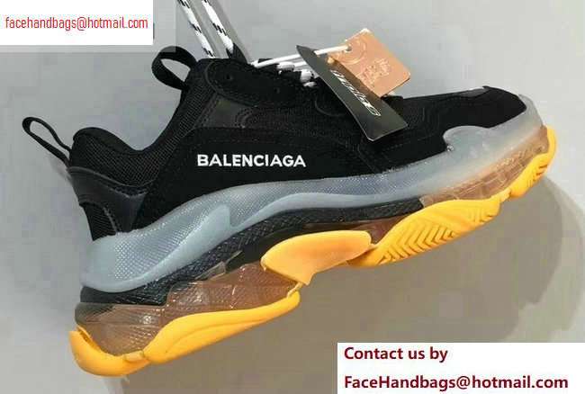 Balenciaga Triple S Clear Sole Trainers Multimaterial Sneakers 01 2020