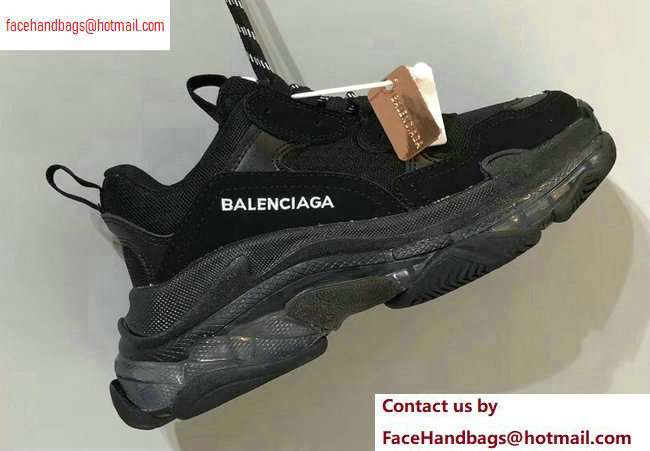 Balenciaga Triple S Clear Sole Trainers Multimaterial Sneakers 10 2020