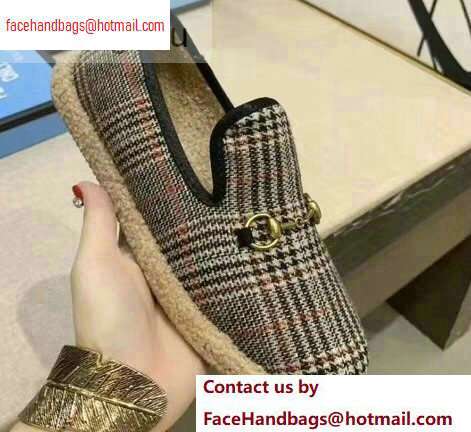 Gucci Horsebit Merino Wool Lining Loafers 575850 Multicolor 2020