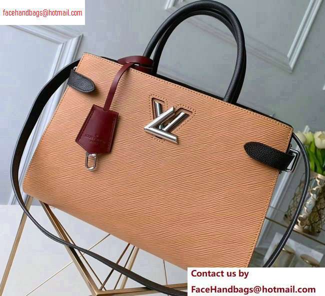 Louis Vuitton Epi Leather Twist Tote Bag M51846 Camel