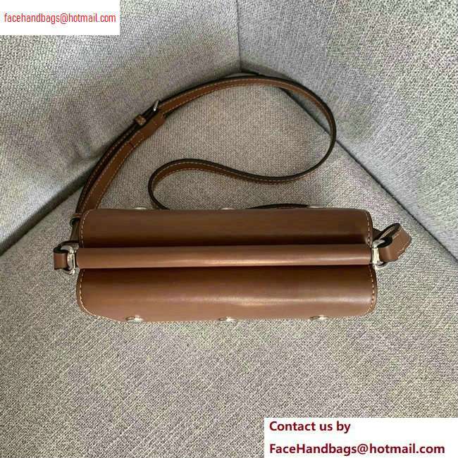 burberry Mini canvas Title Bag brown with Pocket Detail - Click Image to Close
