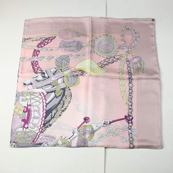 Hermes 100% silk scarf 130 x 130 -hermes scarf 2012203