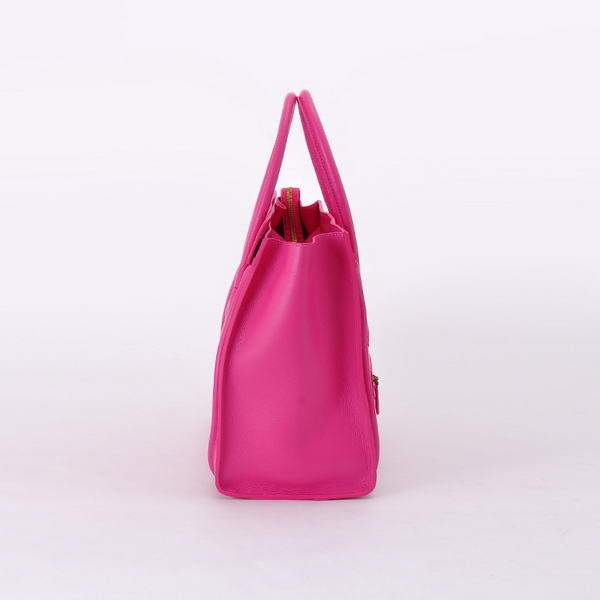 Celine Luggage Mini 33cm Tote Leather Bag - 98170 Rosy - Click Image to Close