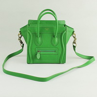Celine Luggage Bag Nano 20cm - 98168 Green