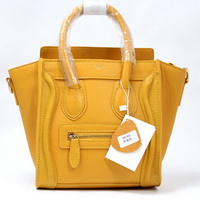 Celine Luggage Bag Nano 20cm - 98168 Yellow