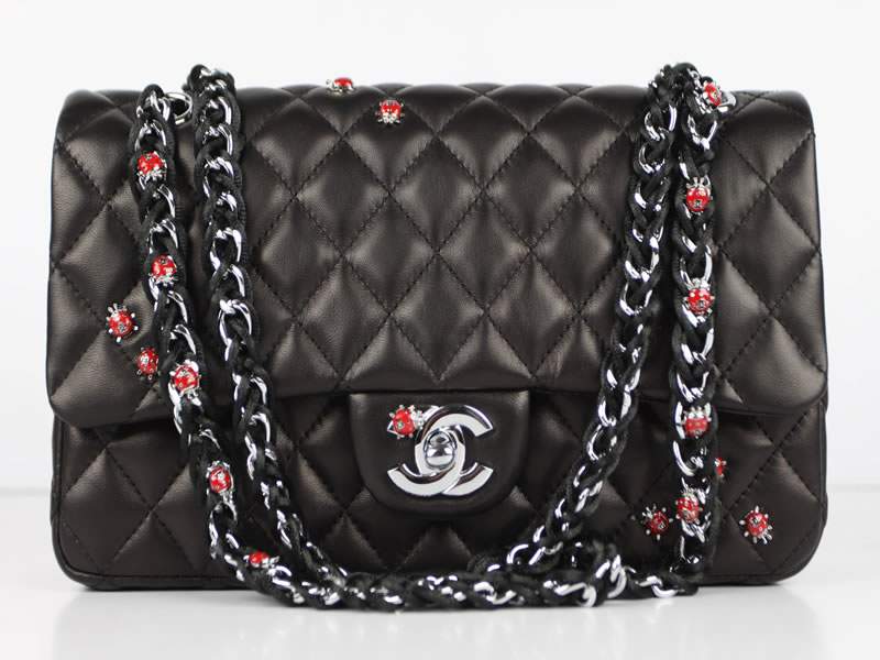 2012 Chanel Classic Flap Bag 49455 Black