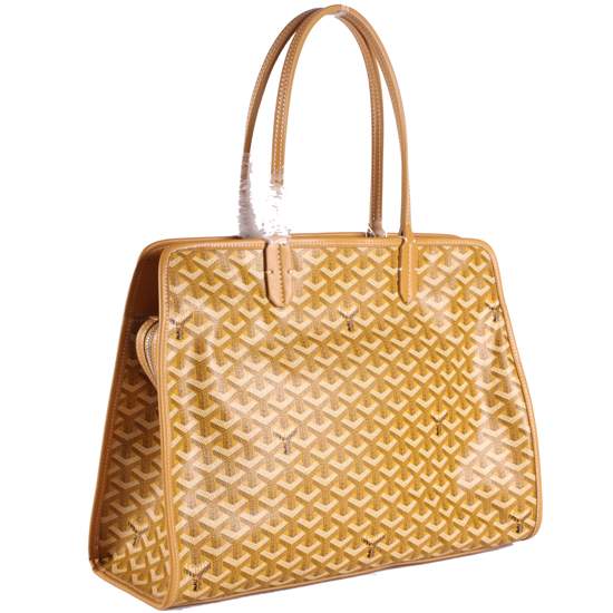 Goyard Shopper Tote Bag 8954 Yellow - Click Image to Close