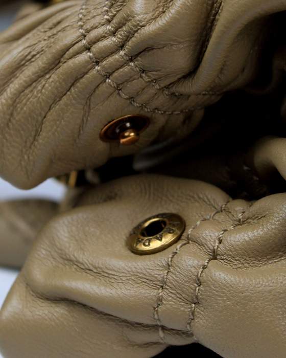 Prada Lambskin Tote Leather - 8021 Apricot - Click Image to Close