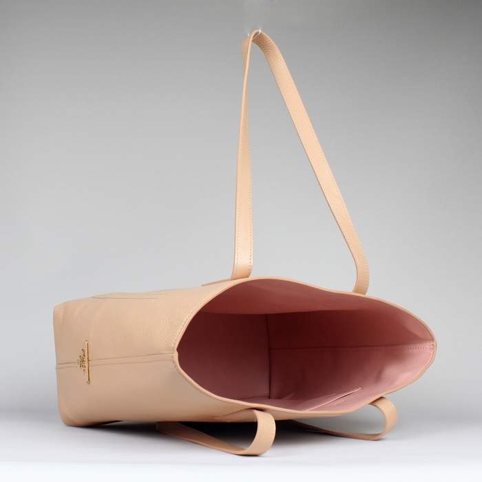 Prada Calfskin Shopper Bag - 8204 Pink - Click Image to Close