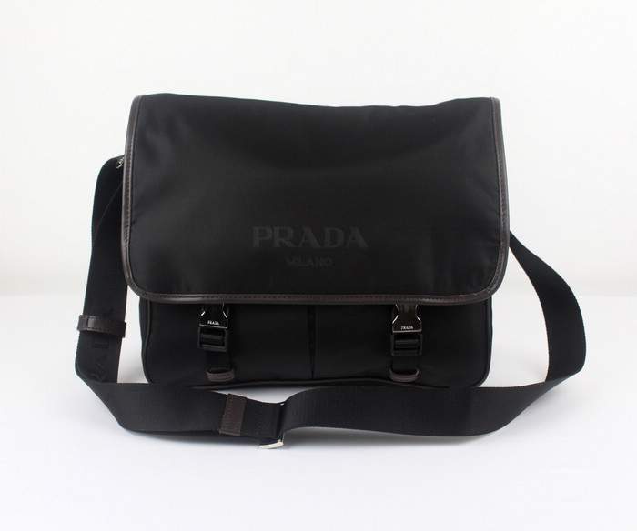 Prada Men's Sling Bag 0768 Black