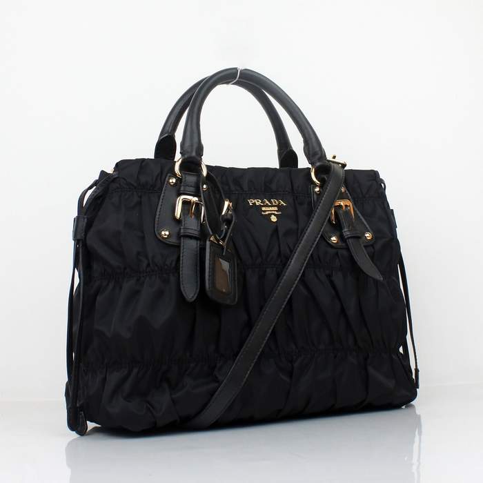 Prada Gaufre Nylon Tote Bag BN1788 Black