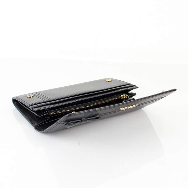 2013 Prada Real Leather Wallet - Prada IM1132C black