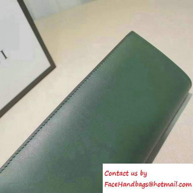Gucci XL Long Wallet 428779 Green 2016 - Click Image to Close