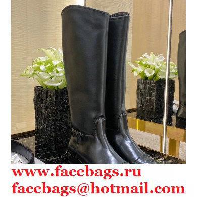 Chanel Top Quality Calfskin High Boots G35099 Black 2020