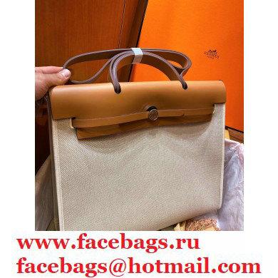 Hermes Herbag Zip 39 Bag in Original Quality beige - Click Image to Close