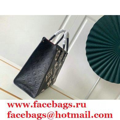 Louis Vuitton Crafty OnTheGo MM TOTE BAG M45495 BLACK 2020