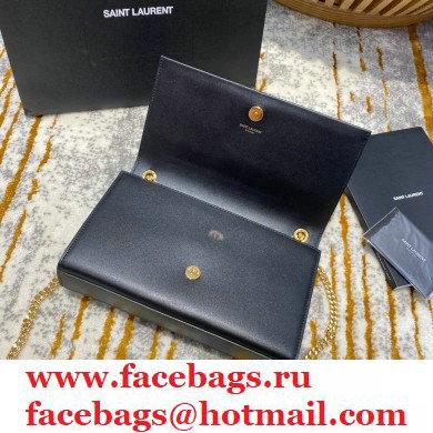 saint laurent Kate chain wallet with tassel in smooth calfskin 354119 BLACK/gold - Click Image to Close