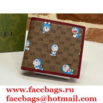 Doraemon x Gucci Bi-fold Wallet 647802 2021