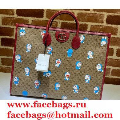 Doraemon x Gucci Large Tote Bag 653952 2021