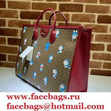 Doraemon x Gucci Large Tote Bag 653952 2021