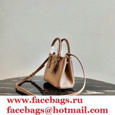 Prada Galleria Saffiano Leather Micro-bag 1BA906 Beige 2021