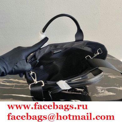 Prada Nylon Tote Bag 1BG354 Black 2021 - Click Image to Close