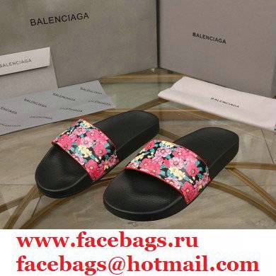 Balenciaga Logo Piscine Pool Slides Sandals 07 2021