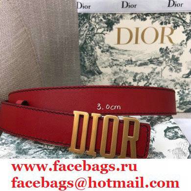 Dior Width 3cm Belt D51 - Click Image to Close