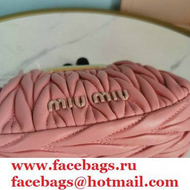 Miu Miu Belle Nappa Leather Mini Bag 5BP016 Pink