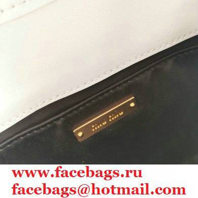 Miu Miu Coffer Matelasse Nappa Leather HandBag 5BH188 White