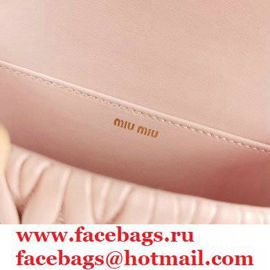 Miu Miu Matelasse Nappa Leather Bag 5BH095 Nude Pink