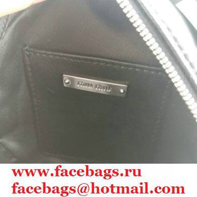 Miu Miu Matelasse Nappa Leather Shoulder Bag 5BH191 Black