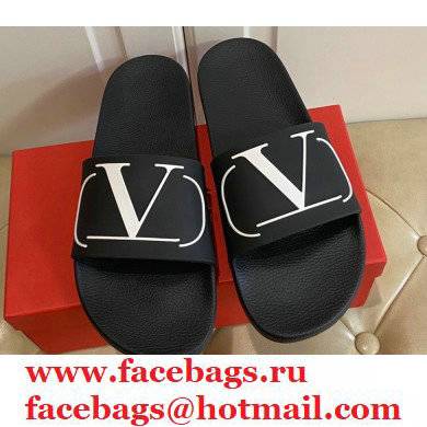 Valentino Rubber Slide Sandals 01 2021