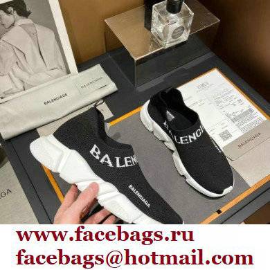 Balenciaga Ankle Logo Knit Sock Speed Trainers Sneakers 02 2021
