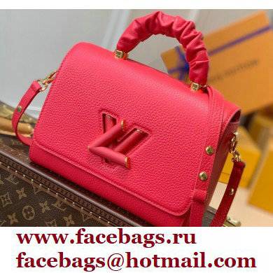 Louis Vuitton Twist MM Bag Scrunchie Handle Pondichery Pink 2021