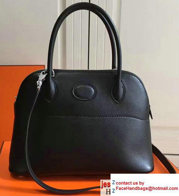 Hermes Bolide Tote Bag 27cm in Original Leather Black