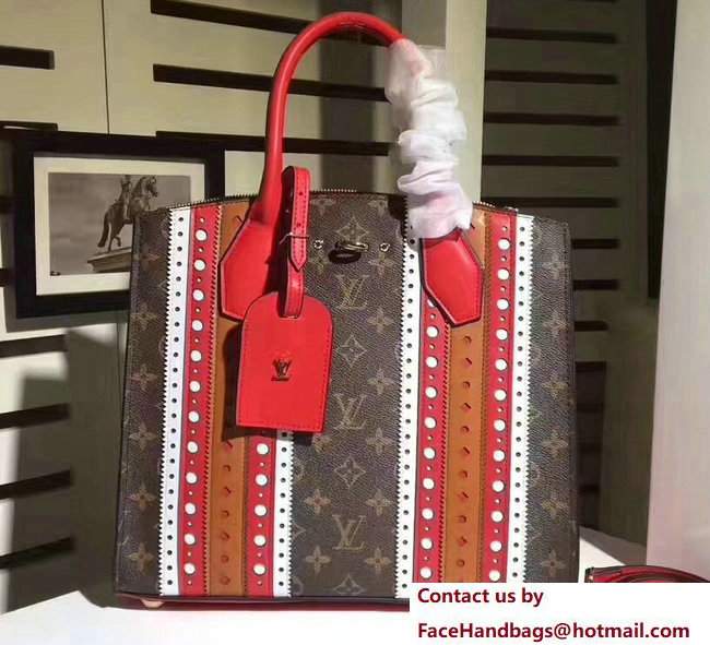 Louis Vuitton City Steamer MM Bag M43493 Red 2017