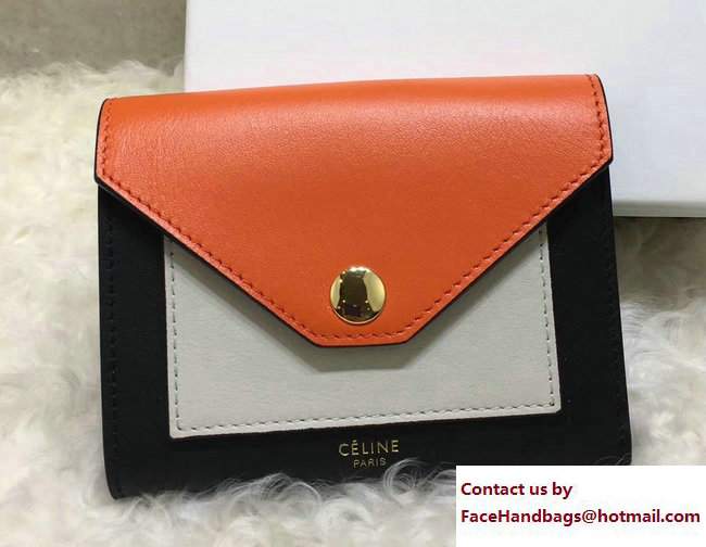 Celine Pocket Trifolded Multifunction Small Wallet 103783 04