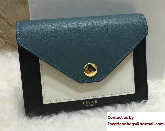 Celine Pocket Trifolded Multifunction Small Wallet 103783 10