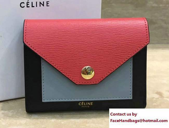 Celine Pocket Trifolded Multifunction Small Wallet 103783 14