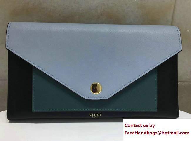 Celine Pocket Trifolded Multifunction Wallet 105853 05