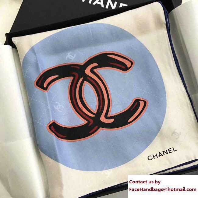 Chanel Square Scarf 04 2017 - Click Image to Close